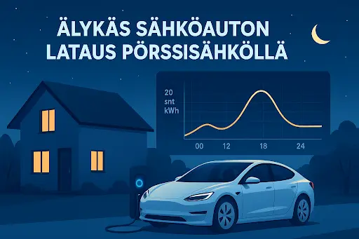 Kuinka optimoit latauksen ja säästät sähkölaskussa